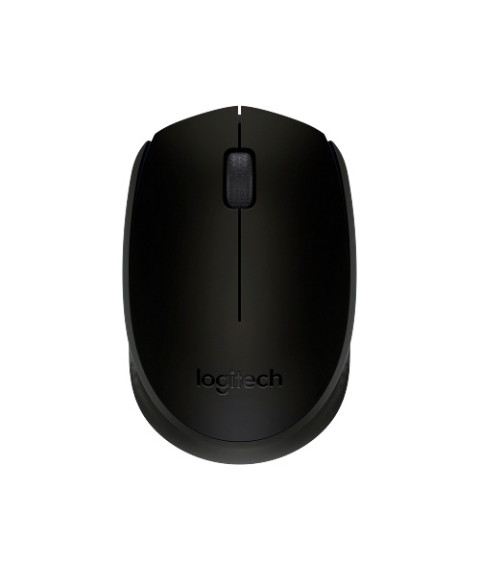 Mouse wireless Logitech B170 Black, Optical Mouse, Nano receiver, Business Retail